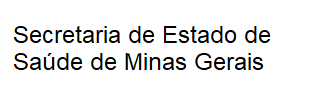 SES - Secretaria de Estado de Saúde de Minas Gerais